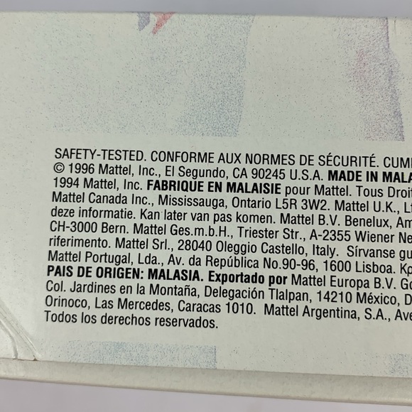 Spring Petals Barbie Special Edition collectible 1996 Mattel 2nd series NWT - Picture 10 of 12